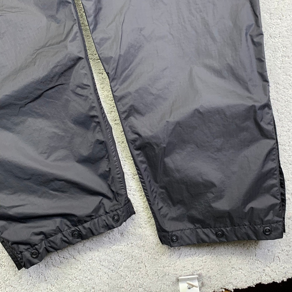 Stearns Dry Wear Pants‎ Mens XXL Black Nylon Cargo Rain Snap Ankle Waterproof - Picture 9 of 12